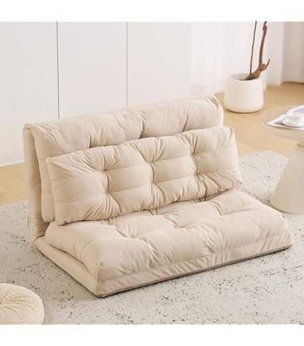 Amazon｜Jujwooo 折りたたみ ソファベッド 座椅子 幅103cm 2人掛け